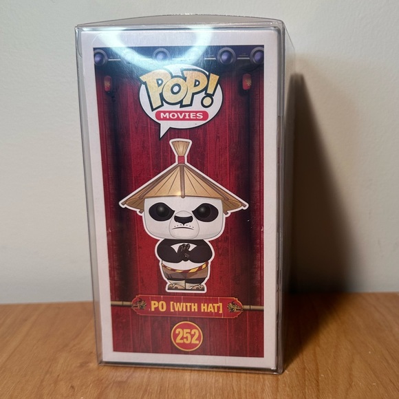 Funko Pop - Kung Fu Panda Po with Hat Figure - Picture 4 of 5